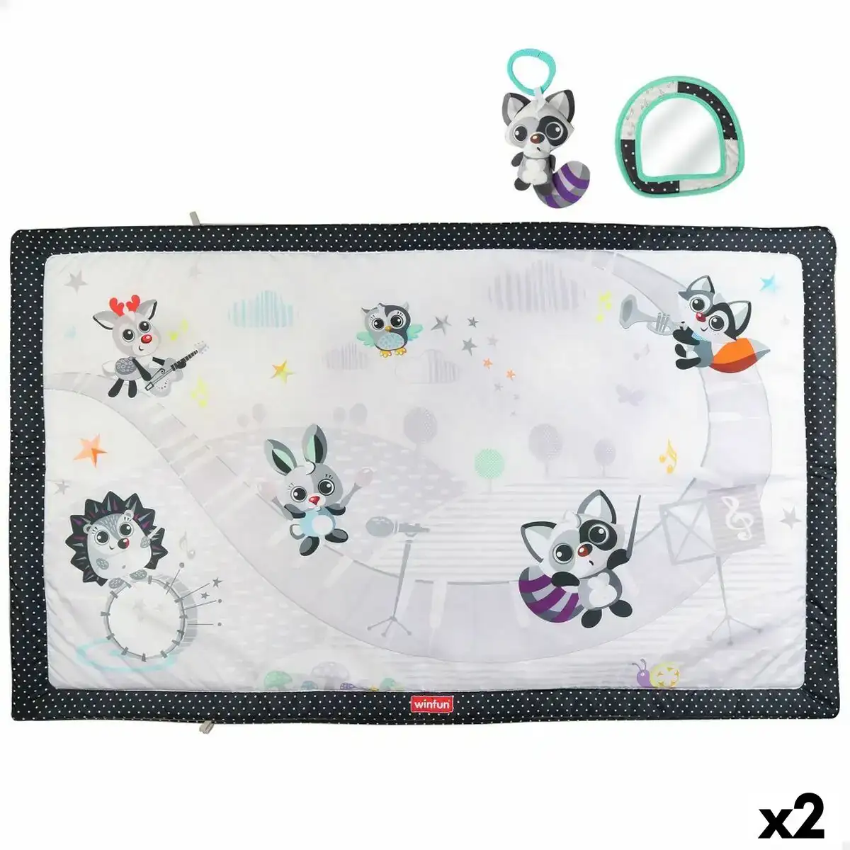 Tapis de jeu winfun classic 2 unites _3928. Entrez dans l'Univers de DIAYTAR COTE D'IVOIRE - Où l'Élégance Rencontre la Tradition. Explorez notre gamme variée et trouvez des articles qui ajoutent une touche de sophistication à votre vie.