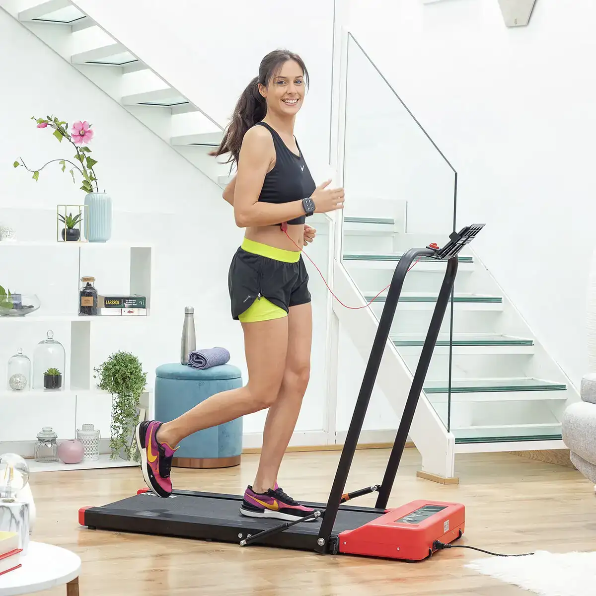 Tapis de marche et de course pliable avec haut parleurs et montre telecommande foljog innovagoods_7166. DIAYTAR COTE D'IVOIRE - Votre Escapade Shopping Virtuelle. Explorez notre boutique en ligne et dénichez des trésors qui évoquent la culture et le savoir-faire sénégalais, un clic à la fois.