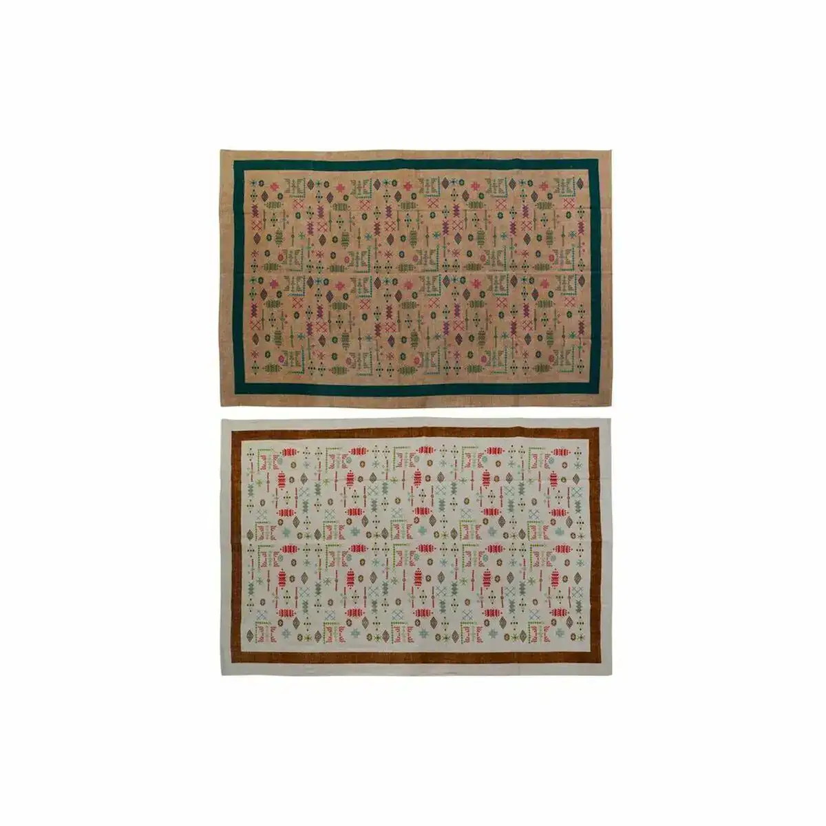 Tapis dkd home decor 160 x 230 x 0 4 cm polyester blanc ikat boho 2 unites _4953. DIAYTAR COTE D'IVOIRE - Là où la Découverte est au Rendez-vous. Plongez dans notre catalogue et trouvez des articles qui éveilleront votre curiosité et élargiront vos horizons.