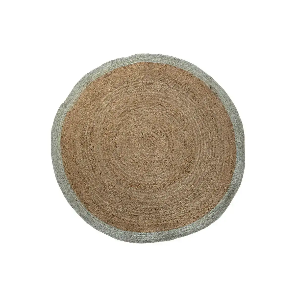 Tapis dkd home decor 200 x 200 x 1 cm scandi naturel polyester coton vert marron clair jute_6538. DIAYTAR COTE D'IVOIRE - Votre Oasis de Shopping en Ligne. Explorez notre boutique et découvrez des produits qui ajoutent une touche de magie à votre quotidien.