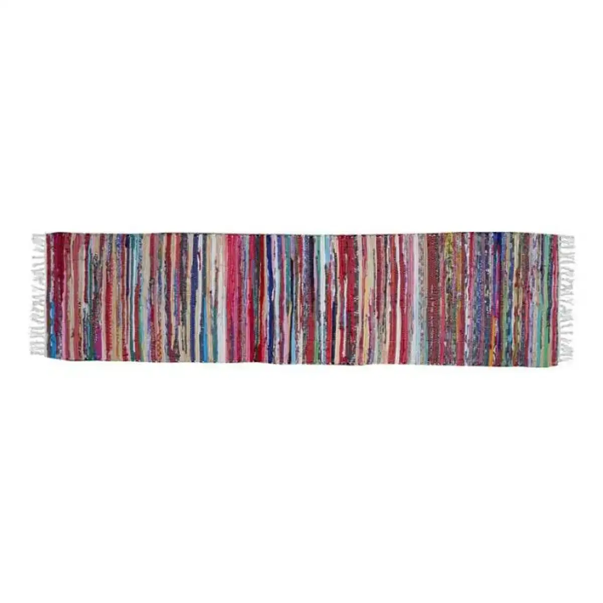 Tapis dkd home decor 60 x 240 x 0 5 cm polyester coton multicouleur_9694. DIAYTAR COTE D'IVOIRE - Votre Destination Shopping Exquise. Explorez notre boutique en ligne et découvrez des trésors qui ajoutent une touche de sophistication à votre style et à votre espace.