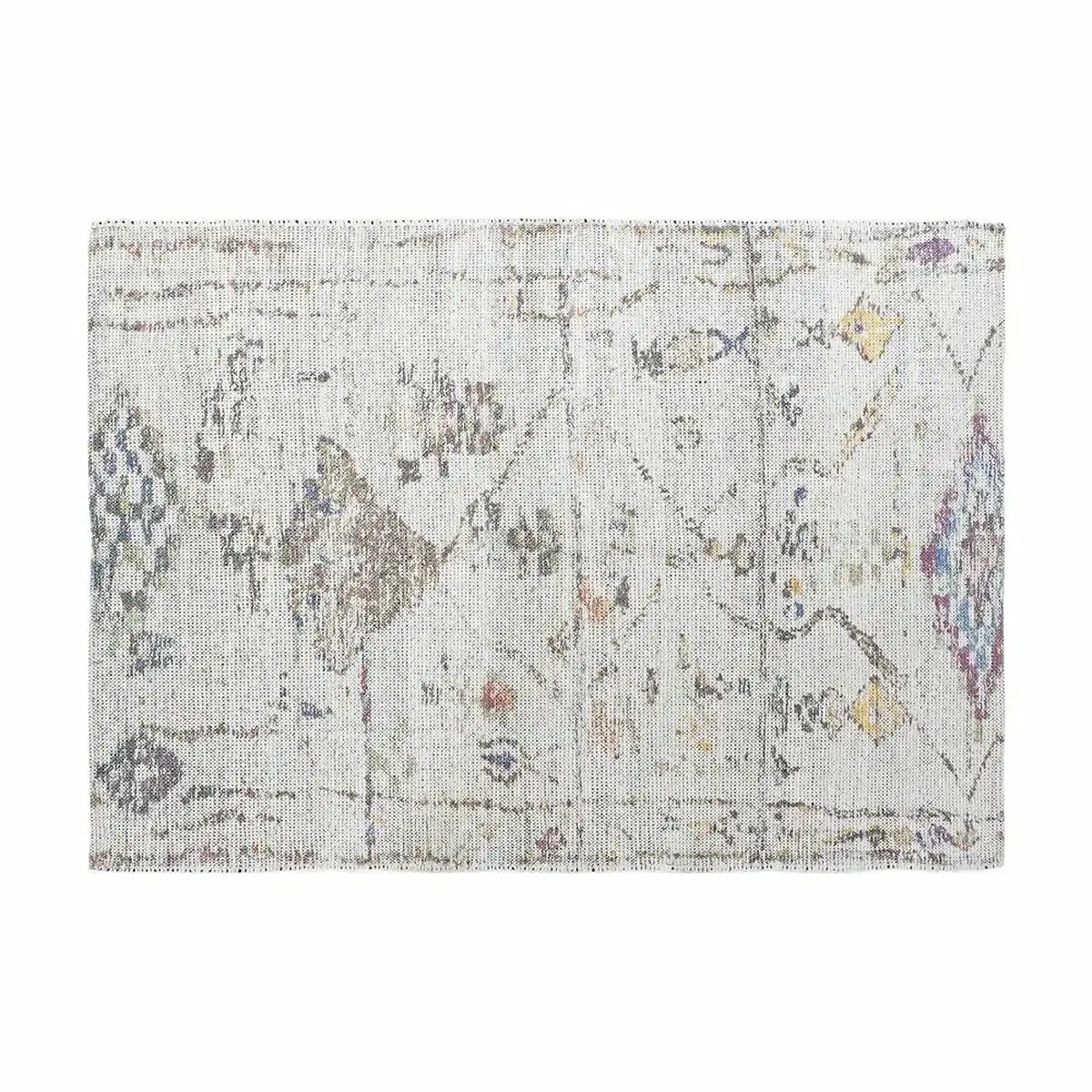 Tapis dkd home decor blanc multicouleur arabe 160 x 230 x 0 75 cm _1932. DIAYTAR COTE D'IVOIRE - Votre Destinée Shopping Personnalisée. Plongez dans notre boutique en ligne et créez votre propre expérience de shopping en choisissant parmi nos produits variés.