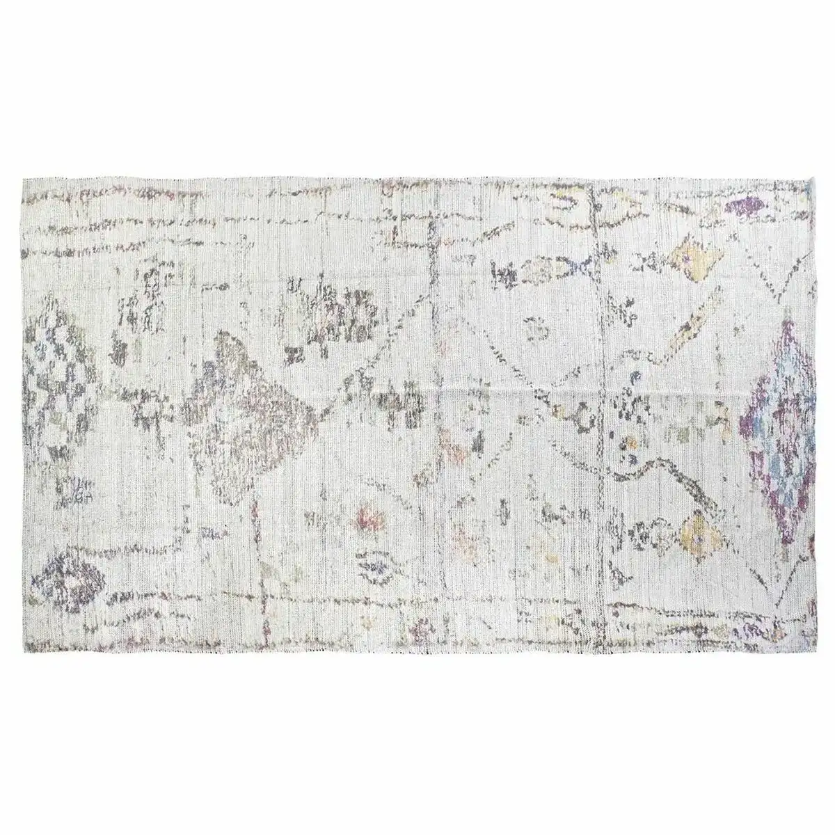 Tapis dkd home decor blanc multicouleur arabe 200 x 300 x 0 75 cm _2259. DIAYTAR COTE D'IVOIRE - Où Chaque Achat Raconte une Histoire. Explorez notre boutique en ligne et créez votre propre narration à travers notre diversité de produits, chacun portant une signification unique.
