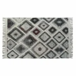 Tapis dkd home decor blanc rouge coton 120 x 180 x 1 cm _2255. DIAYTAR COTE D'IVOIRE - Votre Destination de Shopping Authentique au Côte d'Ivoire. Plongez dans notre boutique en ligne pour découvrir des produits qui célèbrent la riche culture et l'artisanat du pays.