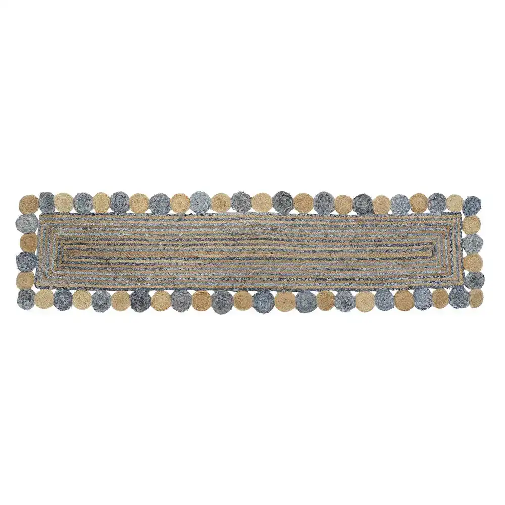 Tapis dkd home decor bleu marron indien 60 x 240 x 1 cm _4245. DIAYTAR COTE D'IVOIRE - Votre Passage vers le Chic et l'Élégance. Naviguez à travers notre boutique en ligne pour trouver des produits qui ajoutent une touche sophistiquée à votre style.