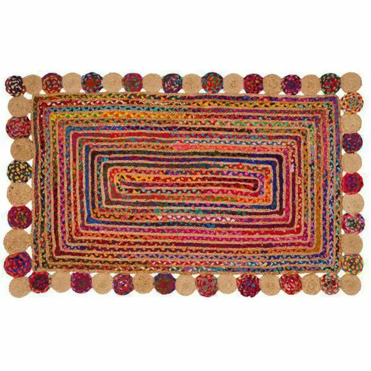 Tapis dkd home decor coton multicouleur jute 120 x 180 x 1 cm _6798. Bienvenue sur DIAYTAR COTE D'IVOIRE - Votre Galerie Shopping Personnalisée. Découvrez un monde de produits diversifiés qui expriment votre style unique et votre passion pour la qualité.