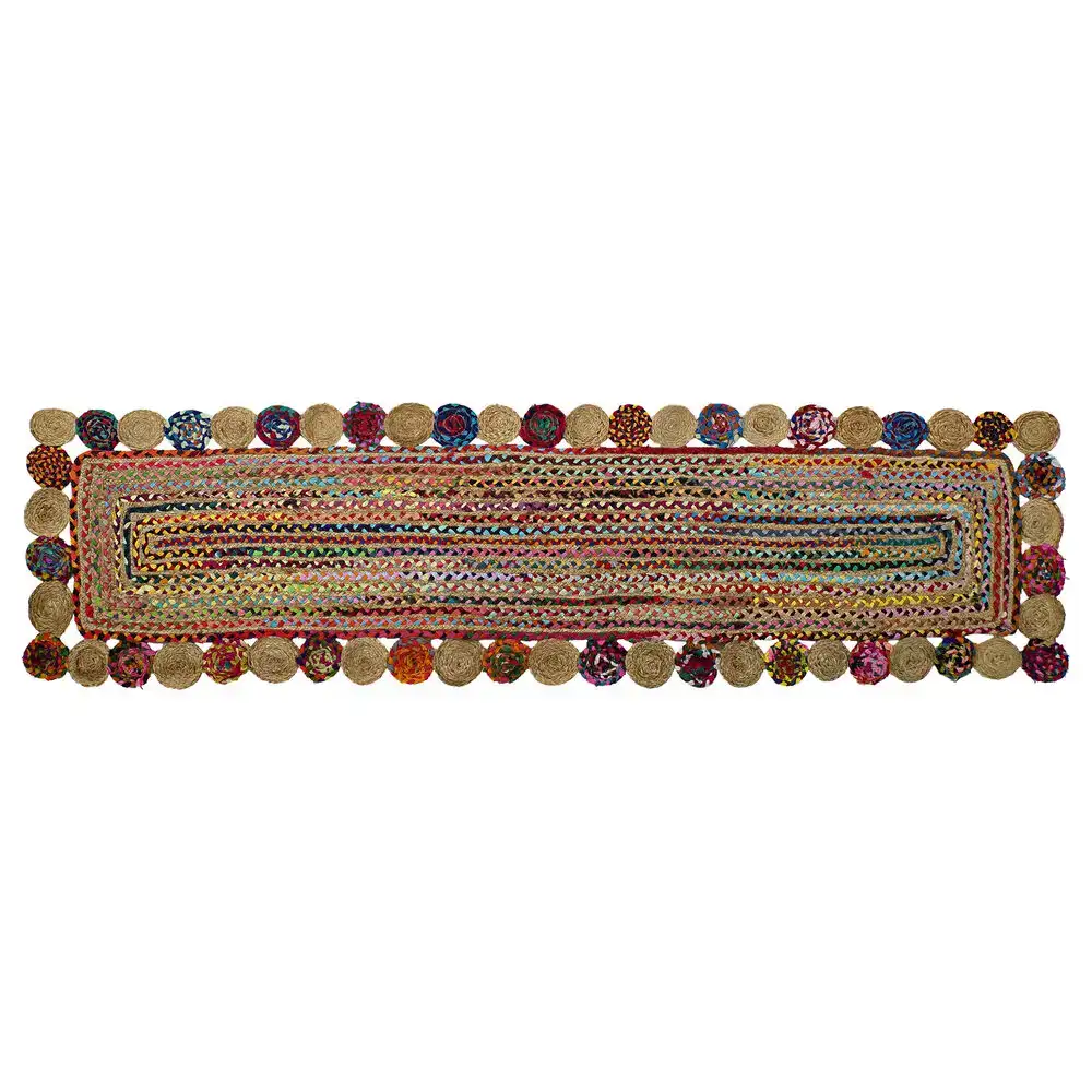 Tapis dkd home decor coton multicouleur jute 60 x 240 x 1 cm _7074. DIAYTAR COTE D'IVOIRE - Votre Destination pour un Shopping Unique. Parcourez notre catalogue et trouvez des articles qui expriment votre singularité et votre style.