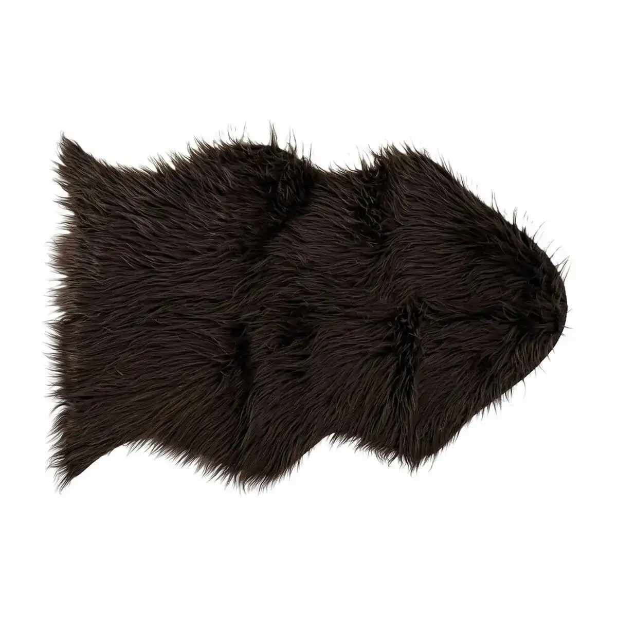 Tapis dkd home decor marron avec cheveux 60 x 90 x 2 cm_3633. Entrez dans l'Univers de DIAYTAR COTE D'IVOIRE - Où Chaque Produit a sa Place. Explorez nos rayons virtuels et choisissez des articles qui s'intègrent parfaitement à votre style de vie.