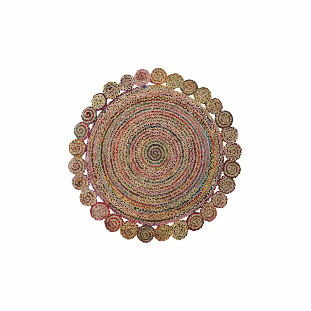 Tapis dkd home decor multicouleur arabe 150 x 150 x 1 cm _1802. DIAYTAR COTE D'IVOIRE - Là où la Beauté Rencontre la Fonctionnalité. Parcourez notre sélection pour trouver des produits qui allient esthétique et praticité, pour un quotidien sublimé.