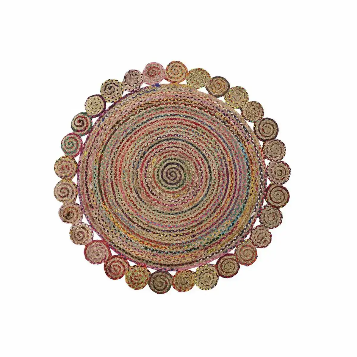 Tapis dkd home decor multicouleur arabe 200 x 200 x 1 cm _5514. DIAYTAR COTE D'IVOIRE - Où Choisir est une Découverte. Parcourez notre catalogue et trouvez des articles qui éveillent votre curiosité et enrichissent votre expérience shopping.