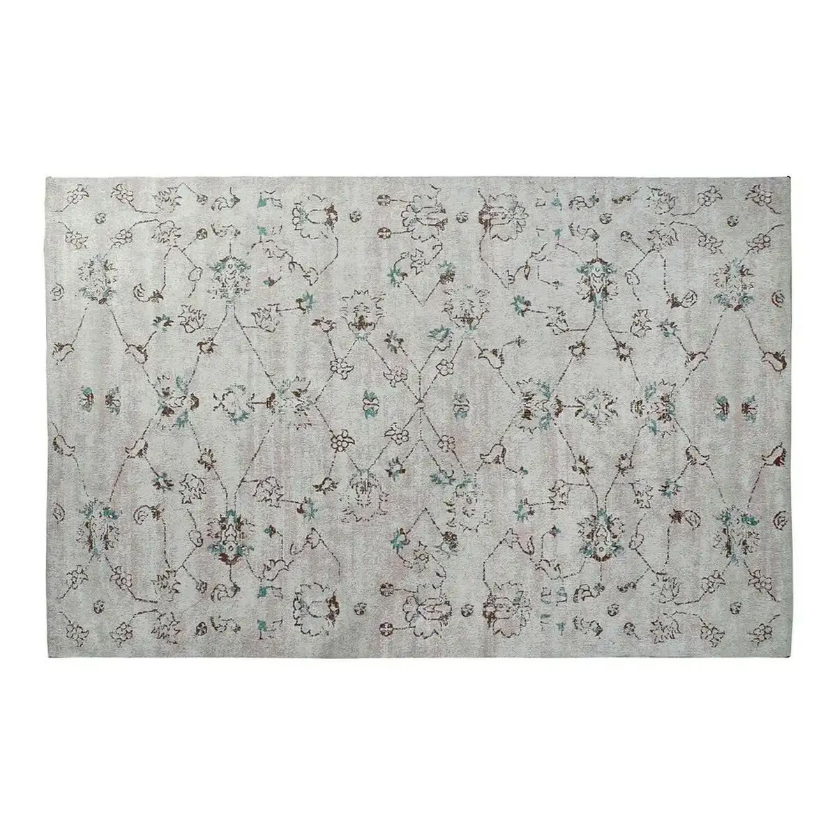 Tapis dkd home decor polyester coton 120 x 180 x 1 cm _4748. DIAYTAR COTE D'IVOIRE - Là où Chaque Achat Contribue à un Rêve. Naviguez à travers notre boutique en ligne et soutenez des artisans talentueux tout en acquérant des trésors.