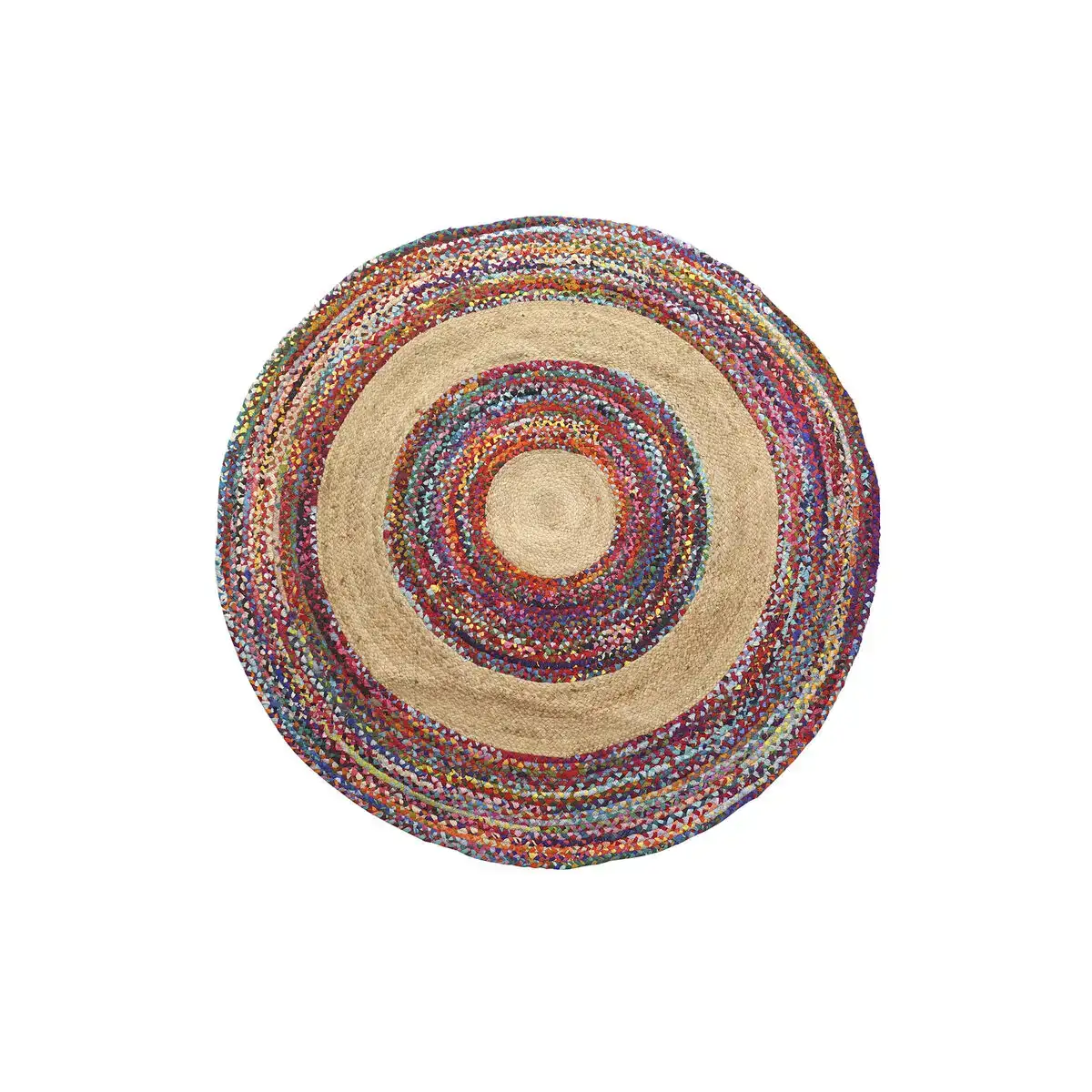 Tapis dkd home decor polyester coton multicouleur jute 200 x 200 x 0 7 cm _4443. DIAYTAR COTE D'IVOIRE - Votre Plateforme Shopping Engagée. Explorez notre catalogue et choisissez des produits qui reflètent notre dévouement envers la qualité et la satisfaction du client.
