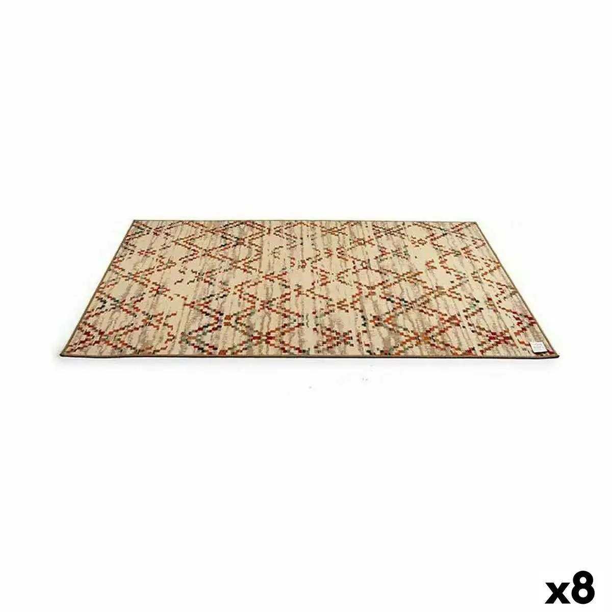 Tapis ethnique 190 x 133 cm 8 unites _3716. DIAYTAR COTE D'IVOIRE - Votre Destination pour un Shopping Éclairé. Parcourez notre boutique en ligne pour découvrir des produits de qualité qui embelliront votre quotidien.