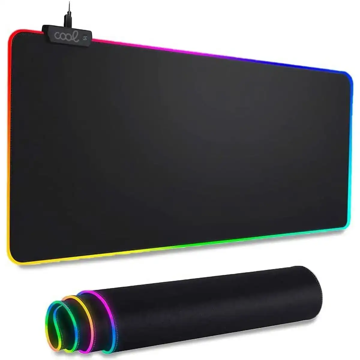 Tapis gaming avec eclairage led cool 10612691 noir_5696. DIAYTAR COTE D'IVOIRE - Votre Passage vers le Raffinement. Plongez dans notre univers de produits exquis et choisissez des articles qui ajoutent une touche de sophistication à votre vie.
