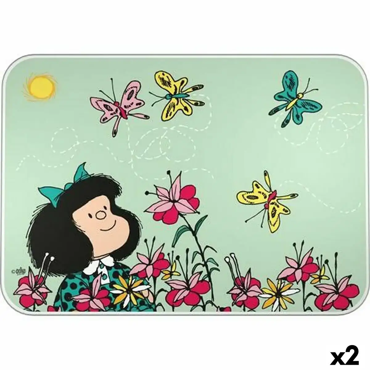 Tapis grafoplas mafalda spring 47 x 33 cm_6651. DIAYTAR COTE D'IVOIRE - Où la Tradition s'Harmonise avec le Moderne. Parcourez notre gamme diversifiée et choisissez des produits qui révèlent l'âme du Côte d'Ivoire.