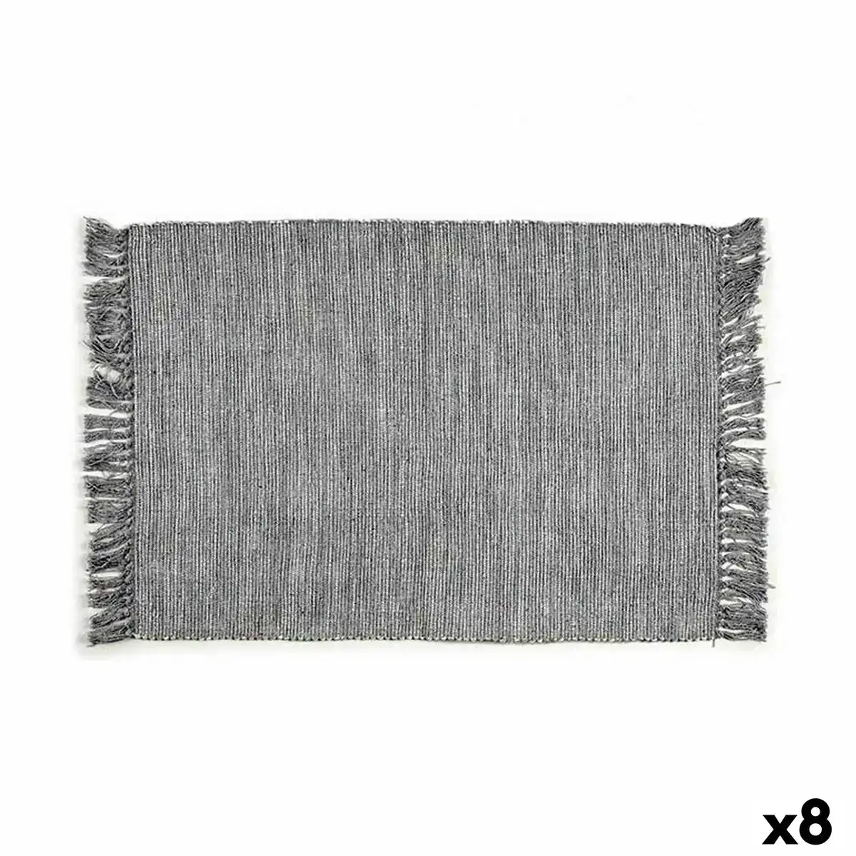 Tapis gris 50 x 80 cm 8 unites _8884. DIAYTAR COTE D'IVOIRE - Votre Passage Vers l'Excellence Shopping. Découvrez un catalogue en ligne qui offre une expérience d'achat exceptionnelle, avec des produits soigneusement sélectionnés pour satisfaire tous les goûts.
