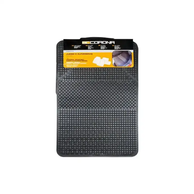 Tapis pour voitures cs6 universel noir 4 pcs _9711. DIAYTAR COTE D'IVOIRE - L'Univers de l'Élégance Accessible. Plongez dans notre catalogue et choisissez des produits qui allient sophistication et accessibilité pour un shopping exquis.