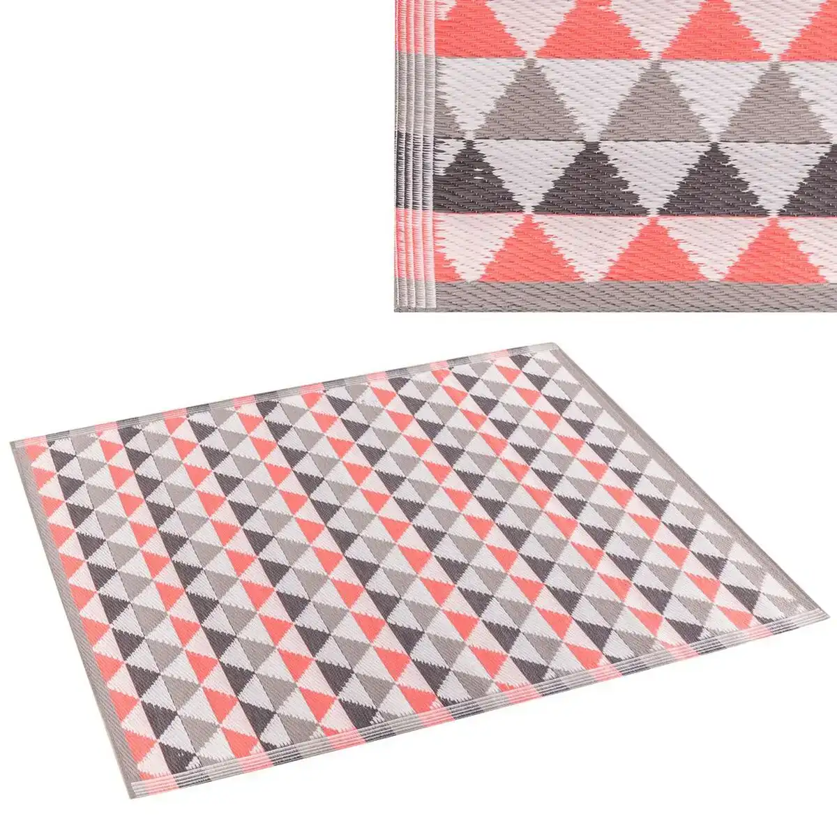 Tapis safos gris corail 180 x 270 cm_5099. DIAYTAR COTE D'IVOIRE - Là où Chaque Produit a son Histoire. Découvrez notre gamme de produits, chacun portant en lui le récit de l'artisanat et de la passion, pour vous offrir une expérience de shopping authentique.