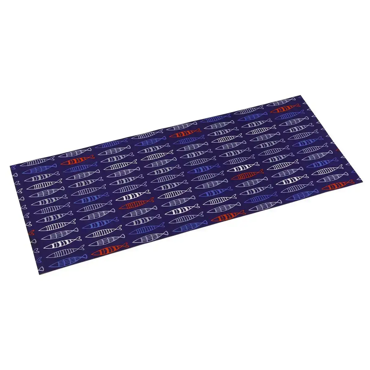 Tapis versa cuisine poissons polyester 50 x 2 x 120 cm _1752. DIAYTAR COTE D'IVOIRE - Où l'Élégance Rencontré l'Accessibilité. Parcourez notre catalogue et trouvez des produits qui apportent une touche de sophistication à votre vie quotidienne sans compromettre votre budget.