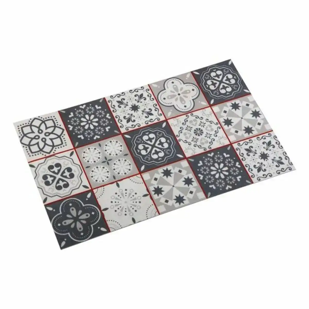 Tapis versa mosaic cuisine polyester 50 x 2 x 80 cm _5630. DIAYTAR COTE D'IVOIRE - L'Art de Choisir, l'Art de Vivre. Explorez notre univers de produits soigneusement sélectionnés pour vous offrir une expérience shopping riche et gratifiante.