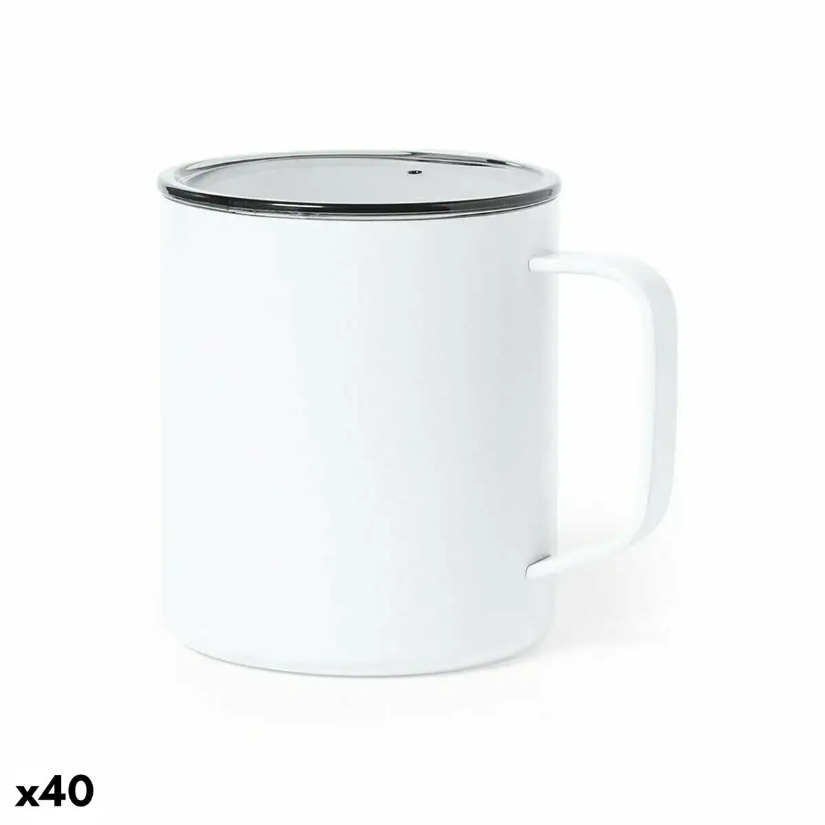 Tasse 141046 acier inoxydable metal 420 ml 40 unites _9867. DIAYTAR COTE D'IVOIRE - Là où Chaque Produit Est une Trouvaille. Explorez notre sélection minutieuse et découvrez des articles qui correspondent à votre style de vie et à vos aspirations.