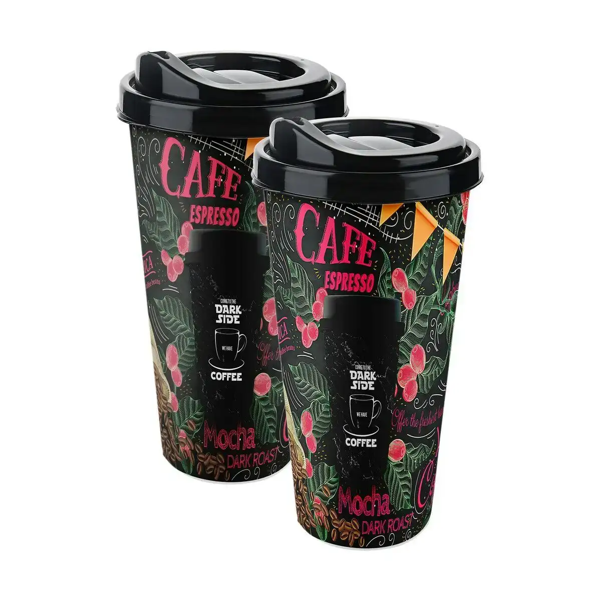 Tasse avec couvercle titiz 3d 650 ml_2133. DIAYTAR COTE D'IVOIRE - Où Choisir est une Célébration de l'Artisanat. Explorez notre boutique en ligne et choisissez des articles qui incarnent l'art et le savoir-faire du Côte d'Ivoire.