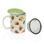 Tasse avec filtre pour infusions versa fruits gres_4503. DIAYTAR COTE D'IVOIRE - Là où la Tradition Devient Tendance. Naviguez à travers notre boutique en ligne et choisissez des produits qui allient l'authenticité au contemporain.