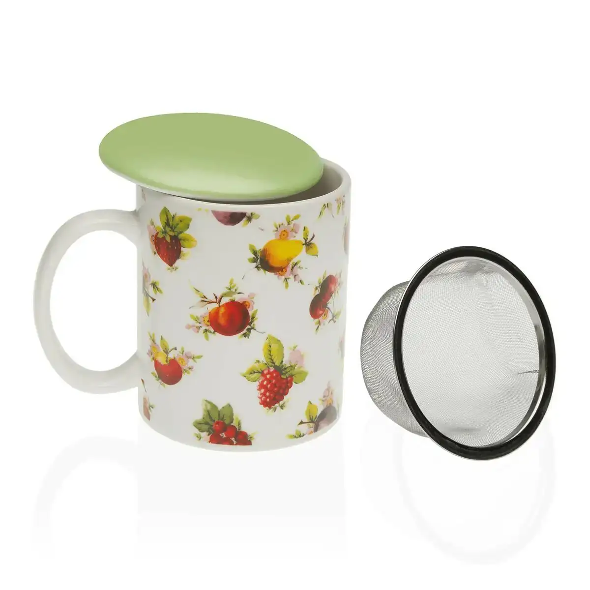 Tasse avec filtre pour infusions versa fruits gres_4503. DIAYTAR COTE D'IVOIRE - Là où la Tradition Devient Tendance. Naviguez à travers notre boutique en ligne et choisissez des produits qui allient l'authenticité au contemporain.