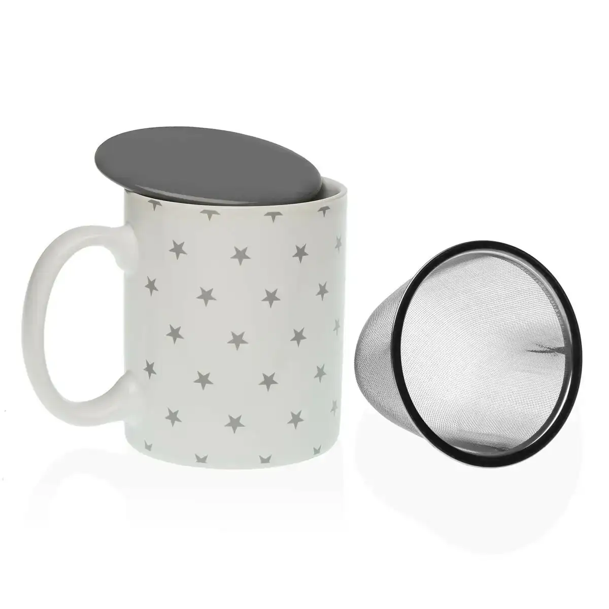 Tasse avec filtre pour infusions versa stary porcelaine gres_5249. DIAYTAR COTE D'IVOIRE - L'Art de Vivre en Couleurs et en Styles. Parcourez notre sélection et trouvez des articles qui reflètent votre personnalité et votre goût pour la vie.