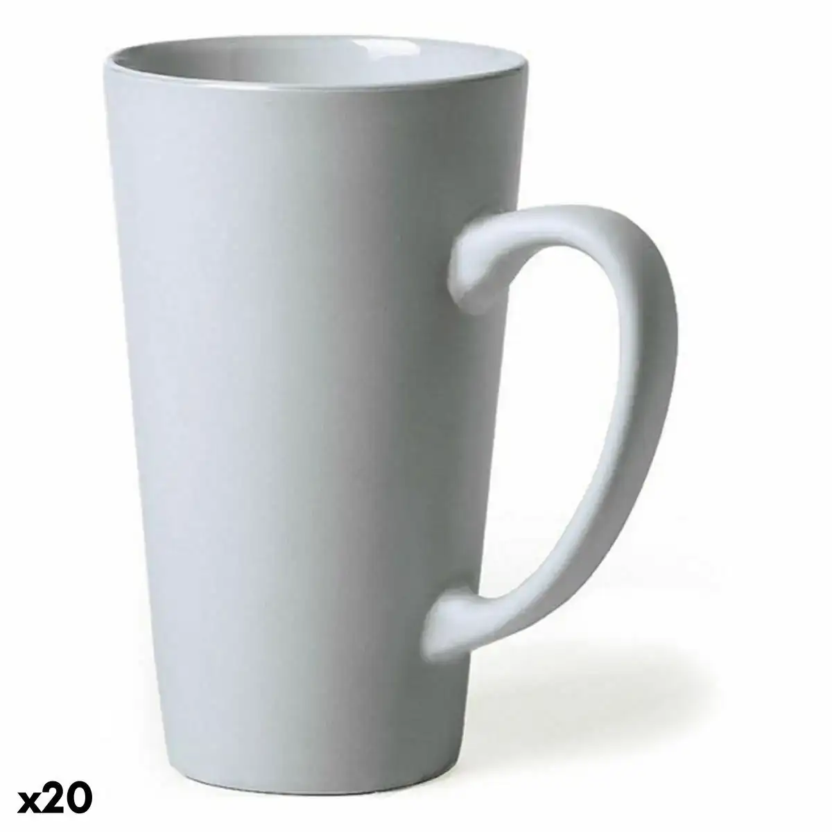 Tasse en ceramique 146311 blanc 480 ml 20 unites _2530. DIAYTAR COTE D'IVOIRE - Où Votre Shopping Prend Vie. Explorez notre boutique en ligne pour trouver des articles qui vous ressemblent et qui ajoutent de l'éclat à votre quotidien.