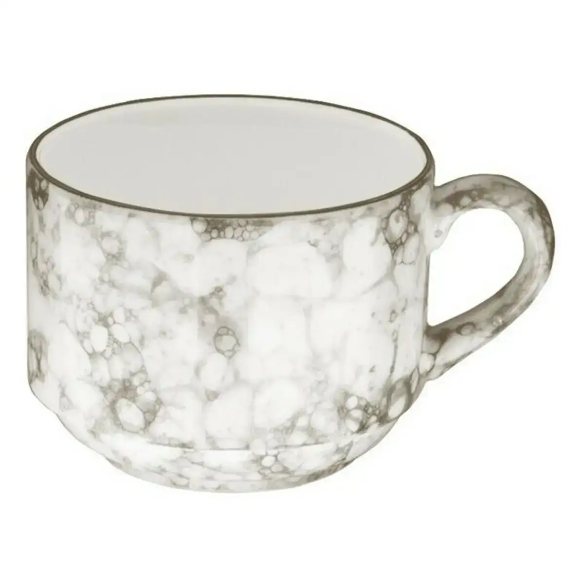 Tasse inde gourmet porcelaine blanc marron 9 cl _4462. DIAYTAR COTE D'IVOIRE - Où Choisir est un Plaisir Responsable. Explorez notre boutique en ligne et adoptez des produits qui reflètent notre engagement envers la durabilité.