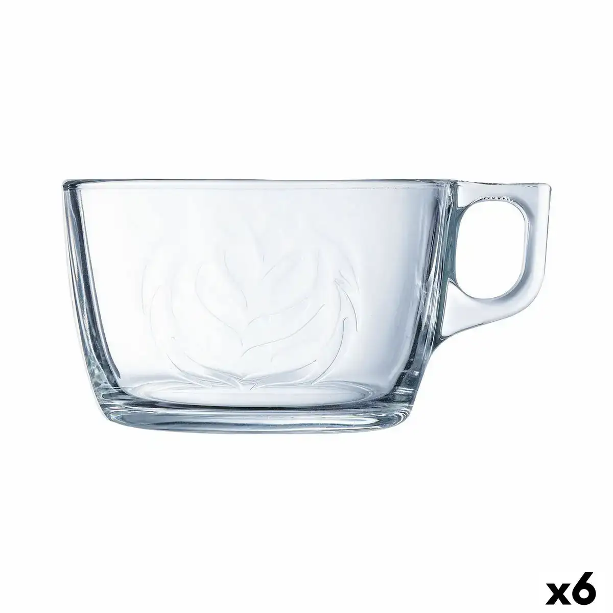 Tasse luminarc barista grand transparent verre 500 ml 6 unites _3213. DIAYTAR COTE D'IVOIRE - Là où l'Élégance Devient un Mode de Vie. Naviguez à travers notre gamme et choisissez des produits qui apportent une touche raffinée à votre quotidien.