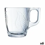 Tasse luminarc leaves volets transparent verre 90 ml 6 unites _5789. DIAYTAR COTE D'IVOIRE - L'Art de Magasiner sans Frontières. Parcourez notre vaste sélection d'articles et trouvez tout ce dont vous avez besoin, du chic à l'authentique, du moderne au traditionnel.