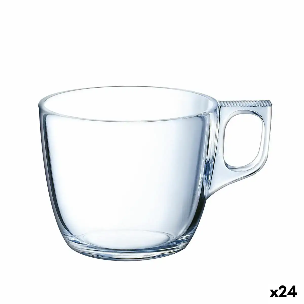 Tasse luminarc nuevo transparent verre 220 ml 24 unites _1495. DIAYTAR COTE D'IVOIRE - Votre Destinée Shopping Personnalisée. Plongez dans notre boutique en ligne et créez votre propre expérience de shopping en choisissant parmi nos produits variés.