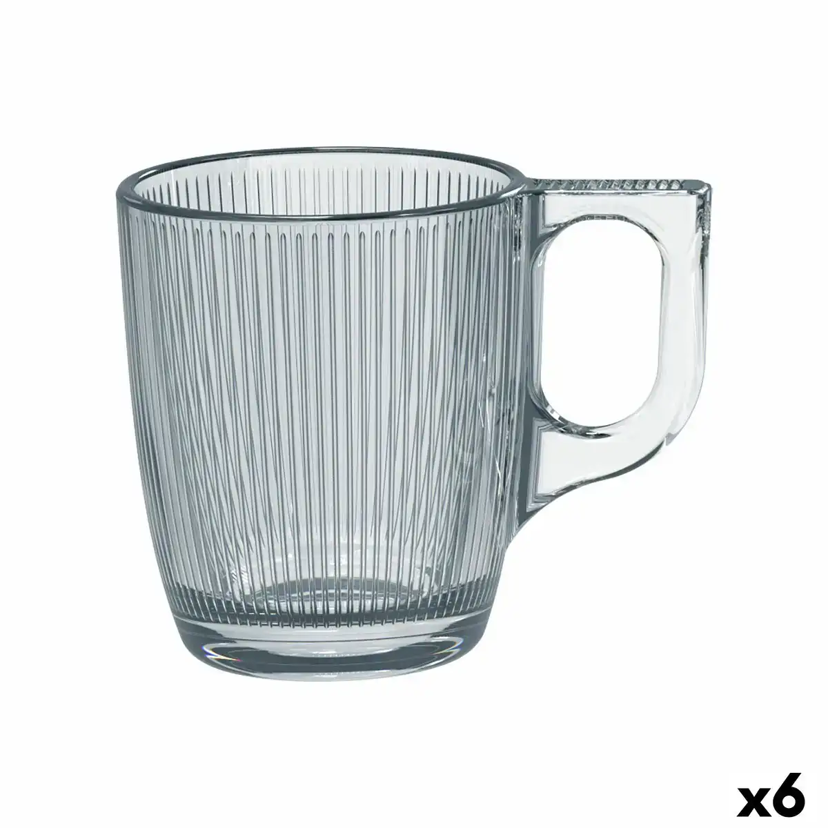 Tasse luminarc stripy transparent verre 90 ml 6 unites _4125. DIAYTAR COTE D'IVOIRE - Où Choisir Devient une Expression de Soi. Découvrez notre boutique en ligne et trouvez des articles qui révèlent votre personnalité et votre style.