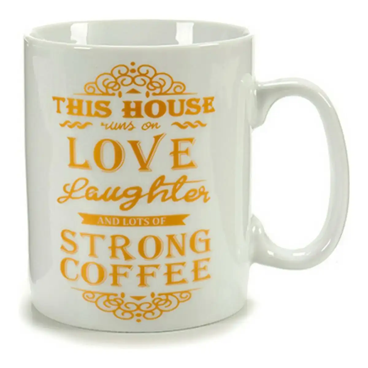 Tasse mug 987760 porcelaine 500 ml_5852. DIAYTAR COTE D'IVOIRE - L'Art de Trouver ce que Vous Aimez. Plongez dans notre assortiment varié et choisissez parmi des produits qui reflètent votre style et répondent à vos besoins.