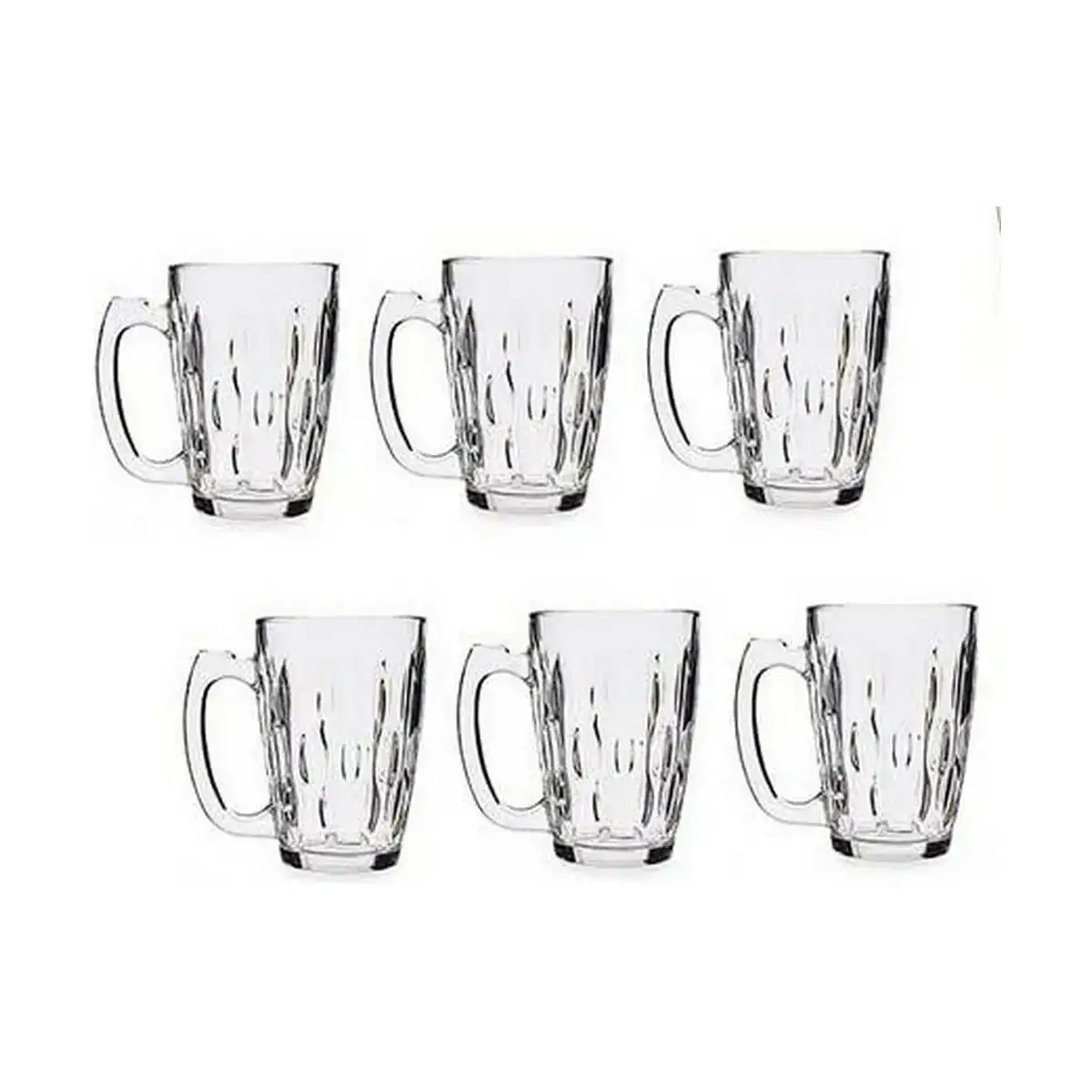 Tasse mug abstrait transparent verre 340 ml_2261. DIAYTAR COTE D'IVOIRE - Où l'Élégance Rencontré l'Accessibilité. Parcourez notre catalogue et trouvez des produits qui apportent une touche de sophistication à votre vie quotidienne sans compromettre votre budget.