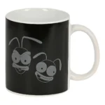 Tasse mug el hormiguero blanc ceramique noir 350 ml _8809. DIAYTAR COTE D'IVOIRE - Où Chaque Produit a son Histoire. Découvrez notre gamme de produits, chacun portant en lui le récit de l'artisanat et de la passion, pour vous offrir une expérience de shopping authentique.