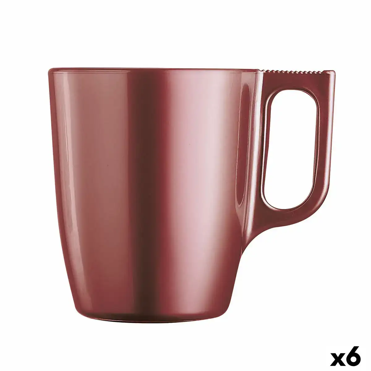 Tasse mug luminarc flashy rouge 250 ml verre 6 unites _4921. Bienvenue sur DIAYTAR COTE D'IVOIRE - Là où Chaque Objet a une Âme. Plongez dans notre catalogue et trouvez des articles qui portent l'essence de l'artisanat et de la passion.
