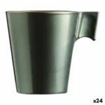 Tasse mug luminarc flashy vert 80 ml verre 24 unites _5825. DIAYTAR COTE D'IVOIRE - Votre Escale Shopping incontournable. Explorez notre boutique en ligne et dénichez des trésors qui reflètent la richesse culturelle et la modernité du Côte d'Ivoire.