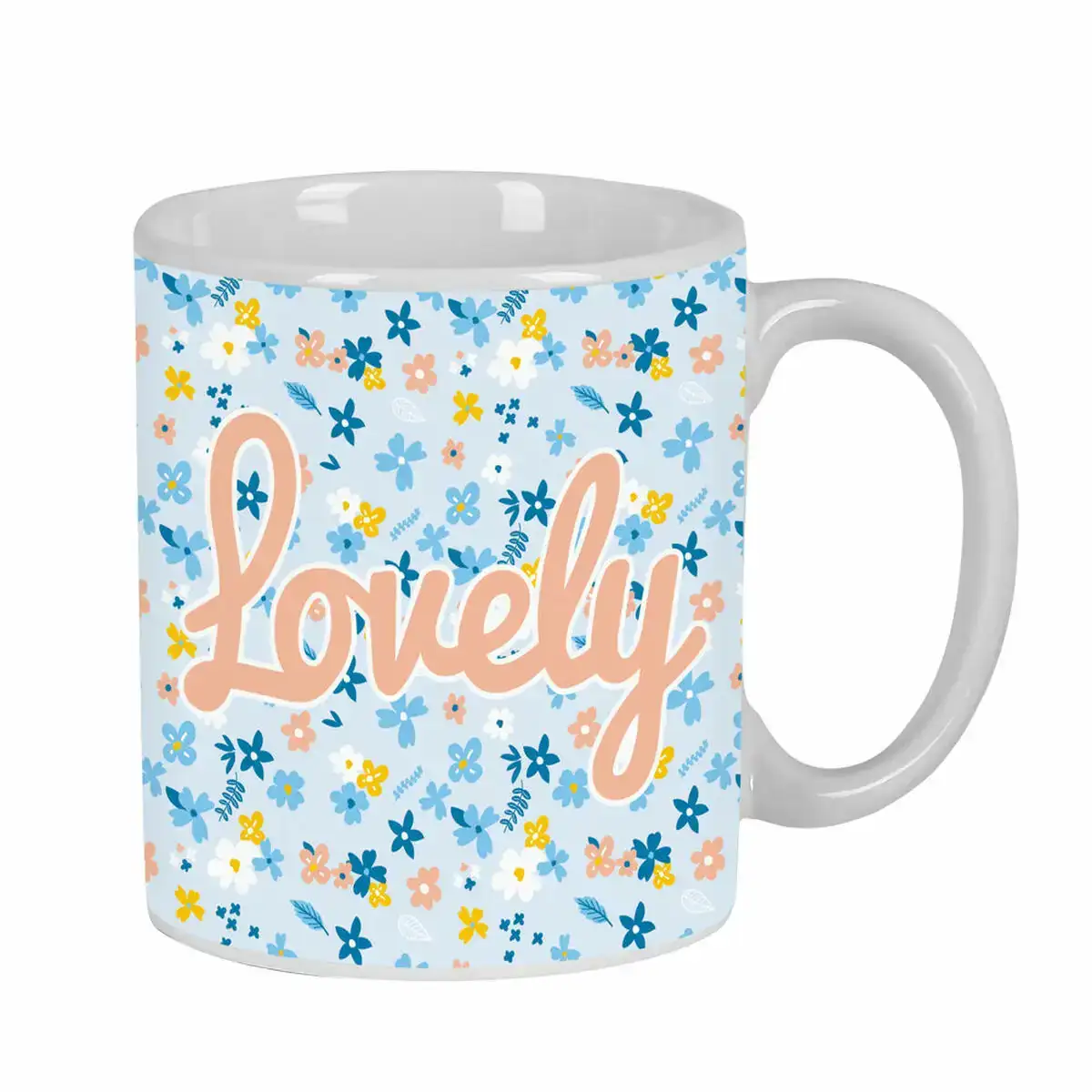 Tasse mug moos lovely ceramique bleu clair 350 ml _4620. DIAYTAR COTE D'IVOIRE - Votre Pass vers la Découverte. Explorez notre boutique en ligne et plongez dans un voyage à travers des produits authentiques et contemporains, tous réunis sous un même toit.