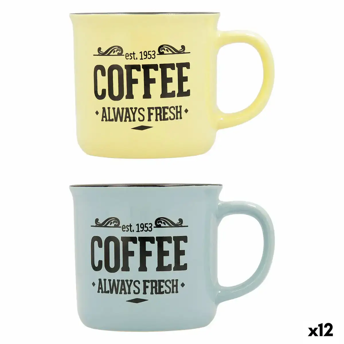 Tasse quid frappe fresh ceramique multicouleur 330 ml_1282. Bienvenue sur DIAYTAR COTE D'IVOIRE - Votre Destination Shopping à la Côte d'Ivoireaise. Explorez notre boutique en ligne et découvrez une gamme variée de produits qui capturent l'esprit du Côte d'Ivoire.