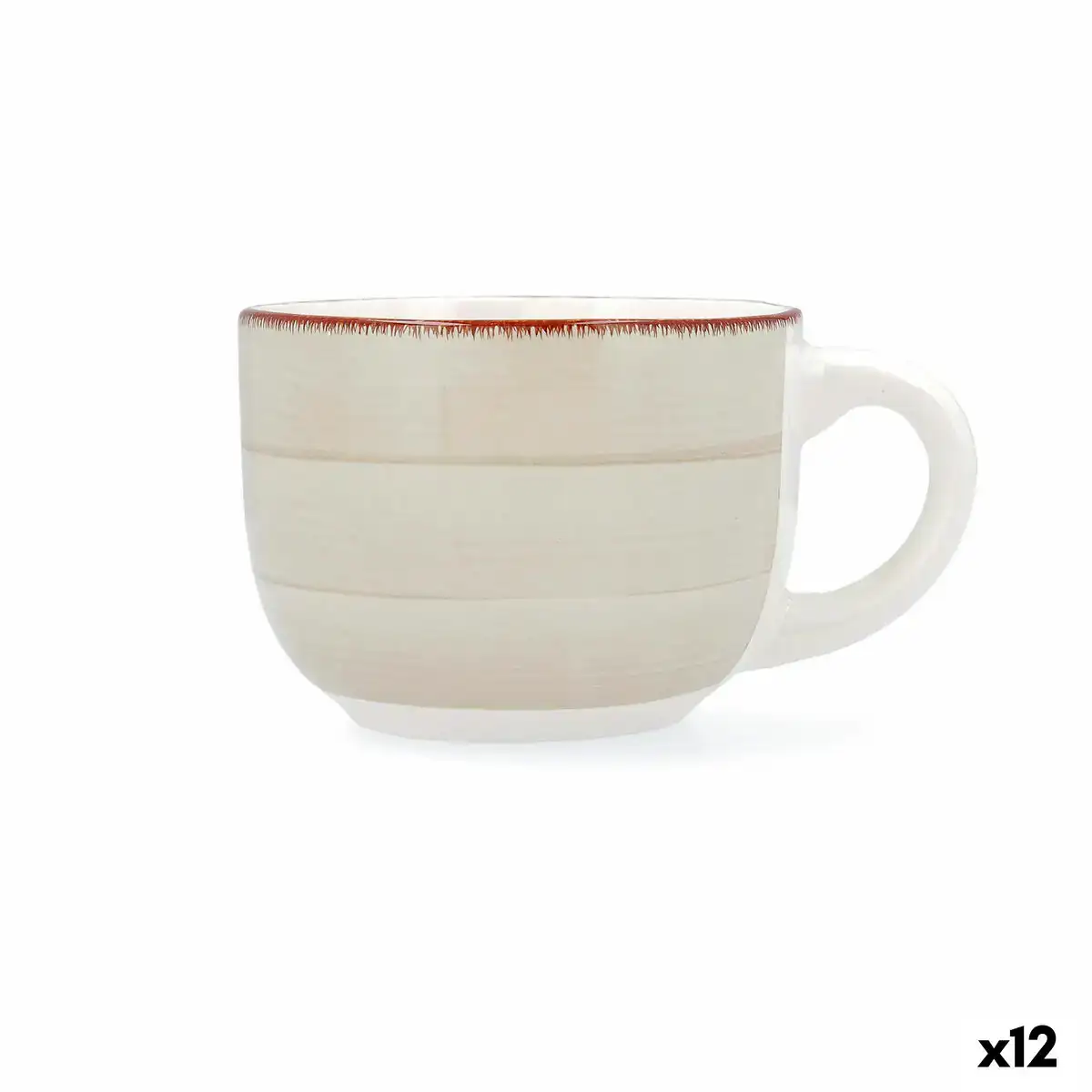 Tasse quid vita morning ceramique beige 470 ml 12 unites _1960. Plongez dans l'Univers de DIAYTAR COTE D'IVOIRE - Où la Qualité et la Diversité se rencontrent. Parcourez nos rayons virtuels pour trouver des produits répondant à tous les besoins, du confort de votre foyer.