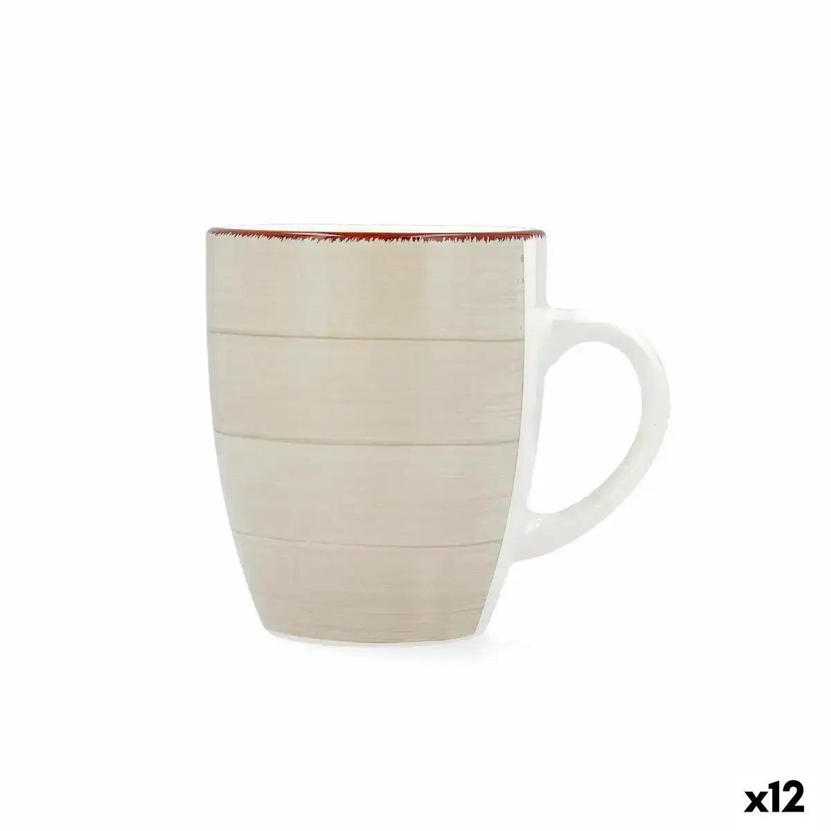 Tasse quid vita morning petit dejeuner ceramique beige 350 ml 12 unites _5230. Bienvenue sur DIAYTAR COTE D'IVOIRE - Où Choisir est un Voyage Passionnant. Plongez dans notre catalogue et trouvez des produits qui révèlent la diversité et la beauté du Côte d'Ivoire.