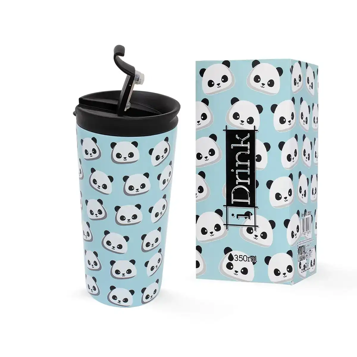 Tasse thermos avec couvercle itotal bleu ours panda double paroi acier inoxydable 350 ml_2419. Bienvenue sur DIAYTAR COTE D'IVOIRE - Où Chaque Produit a son Histoire. Découvrez notre sélection unique et choisissez des articles qui racontent la richesse culturelle et artistique du Côte d'Ivoire.
