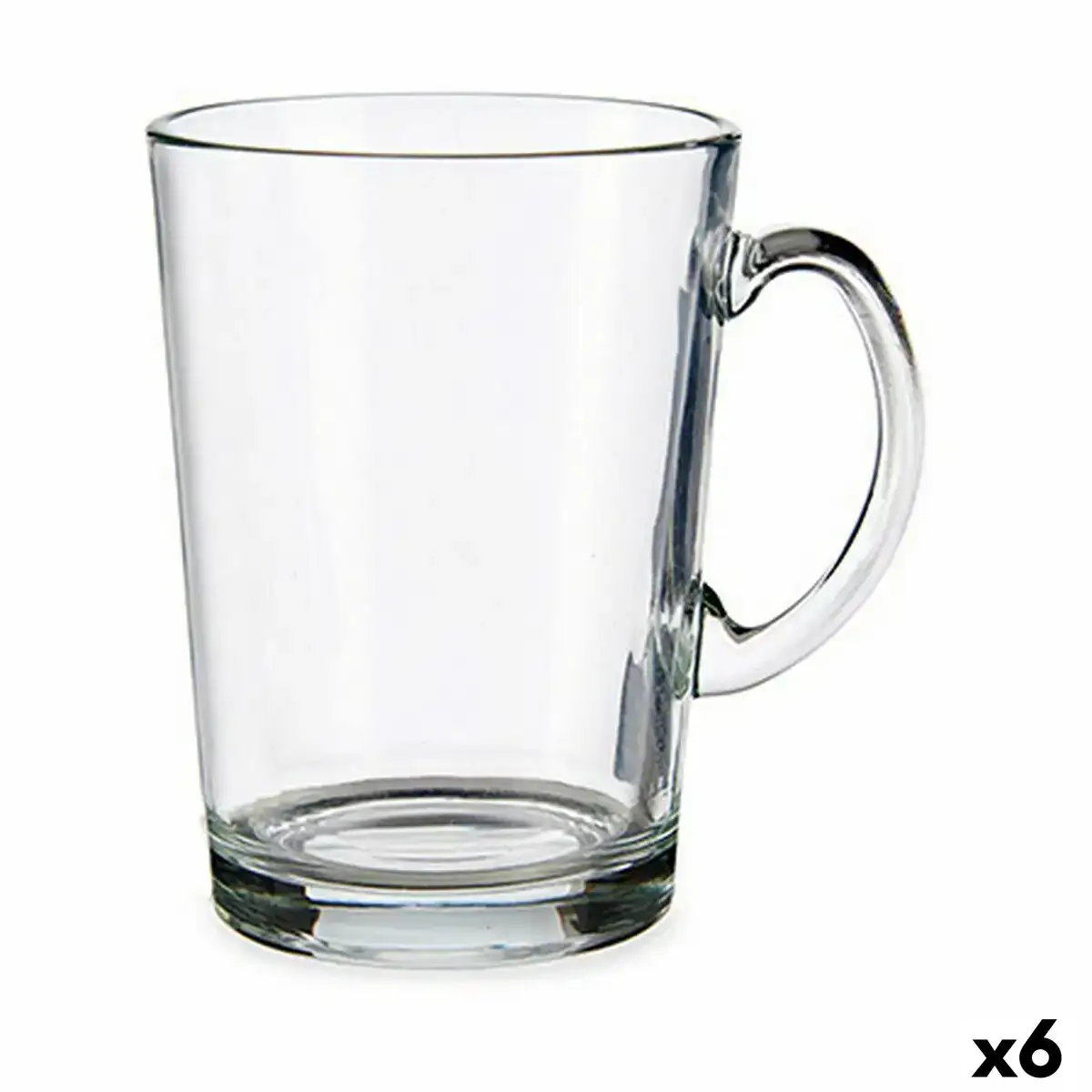 Tasse transparent verre 250 ml 6 unites _4132. DIAYTAR COTE D'IVOIRE - L'Art du Shopping Sublime. Naviguez à travers notre catalogue et choisissez parmi des produits qui ajoutent une touche raffinée à votre vie quotidienne.
