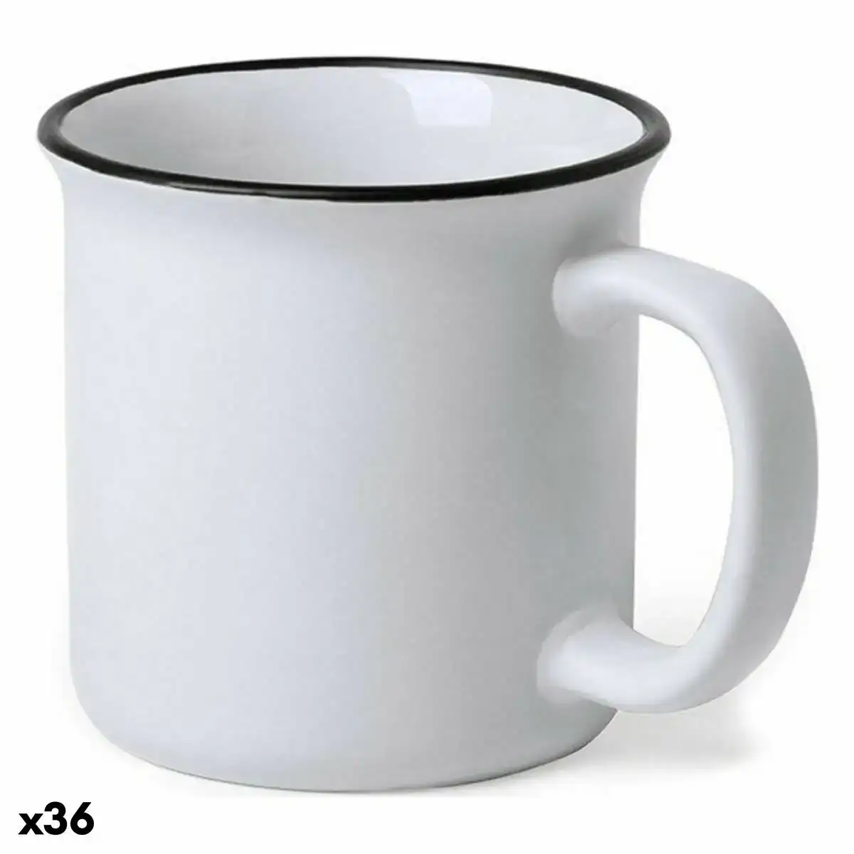 Tasse vintage top can cap 146312 blanc 300 ml 36 unites _1814. DIAYTAR COTE D'IVOIRE - Votre Destination Shopping Inspirante. Explorez notre catalogue pour trouver des articles qui stimulent votre créativité et votre style de vie.