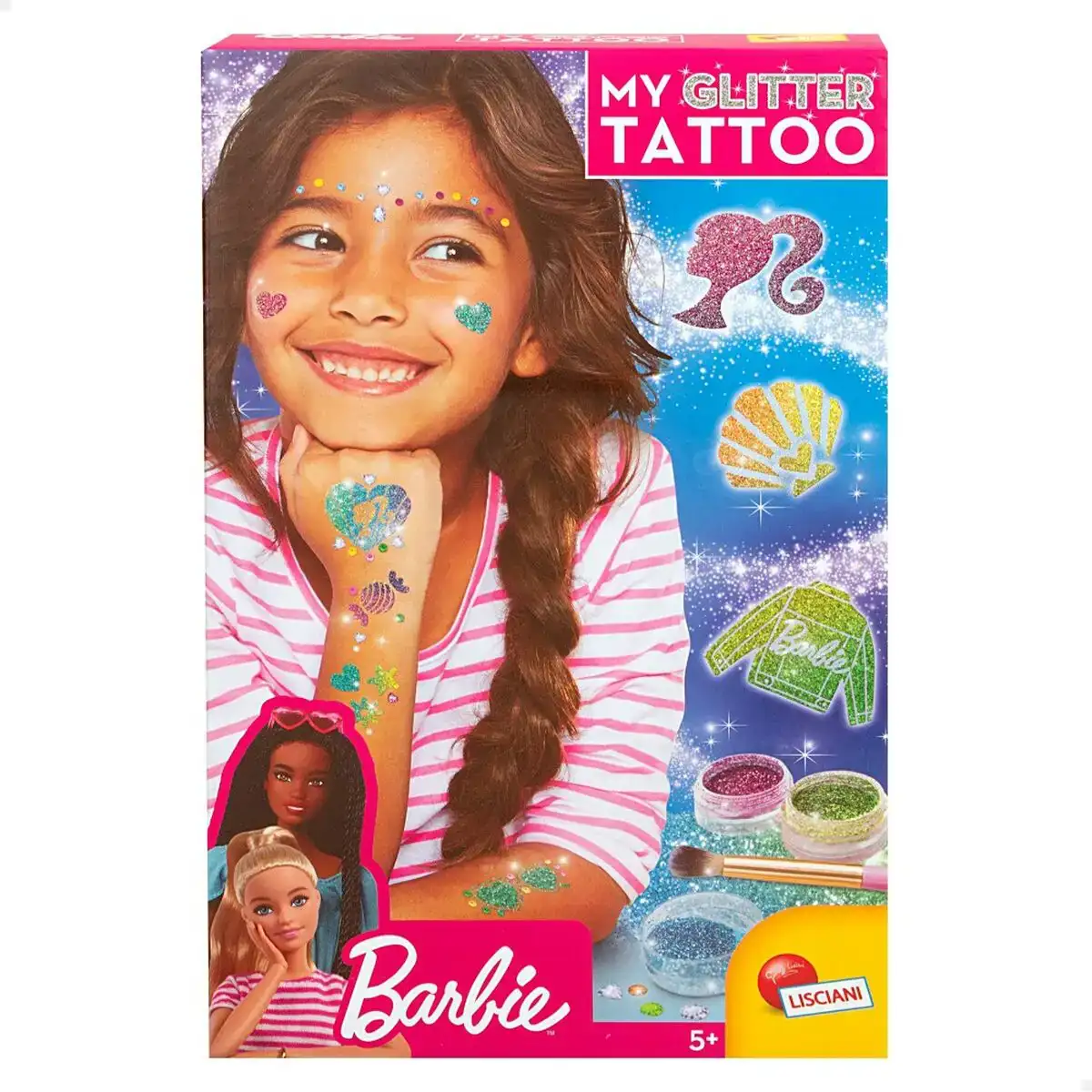 Tatouages temporaires barbie my glitter tattoo paillettes 20 pieces_7060. DIAYTAR COTE D'IVOIRE - Votre Destination Shopping Incontournable. Parcourez nos rayons virtuels et trouvez des articles qui répondent à tous vos besoins, du quotidien à l'exceptionnel.