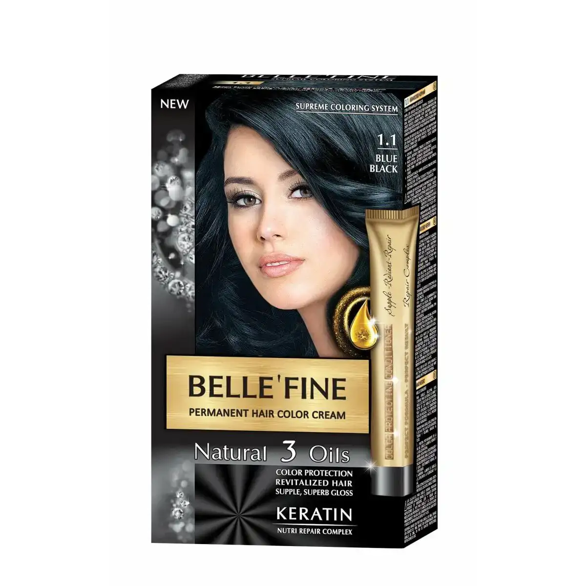Teinture permanente belle fine no 1 1 noir bleute 30 ml _3613. DIAYTAR COTE D'IVOIRE - Votre Plaisir Shopping à Portée de Clic. Explorez notre boutique en ligne et trouvez des produits qui ajoutent une touche de bonheur à votre vie quotidienne.