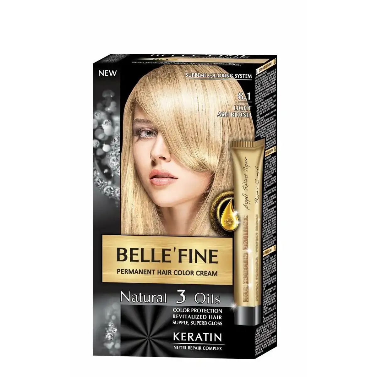 Teinture permanente belle fine no 8 1 blond clair cendre 30 ml _1373. DIAYTAR COTE D'IVOIRE - L'Art du Shopping Distinctif. Naviguez à travers notre gamme soigneusement sélectionnée et choisissez des produits qui définissent votre mode de vie.